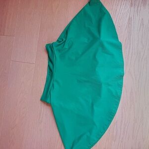 Fabletics Green Skater Skirt